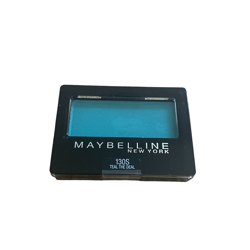 MAYBELLINE NEW YORK EYESHADOW TEAL BLUE 130S EXPERT WEAR MAKEUP SEALED NEW